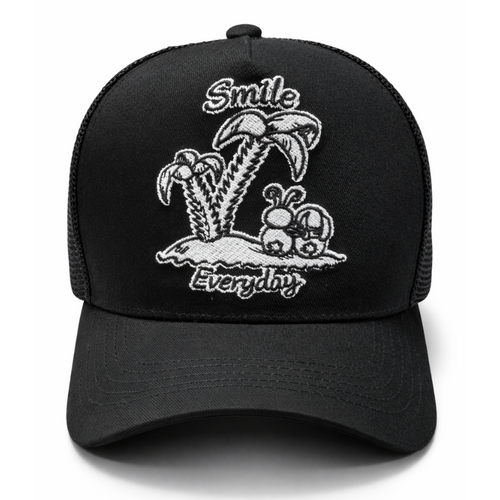 Smile Everyday Cap mit hochwertiger Stickerei