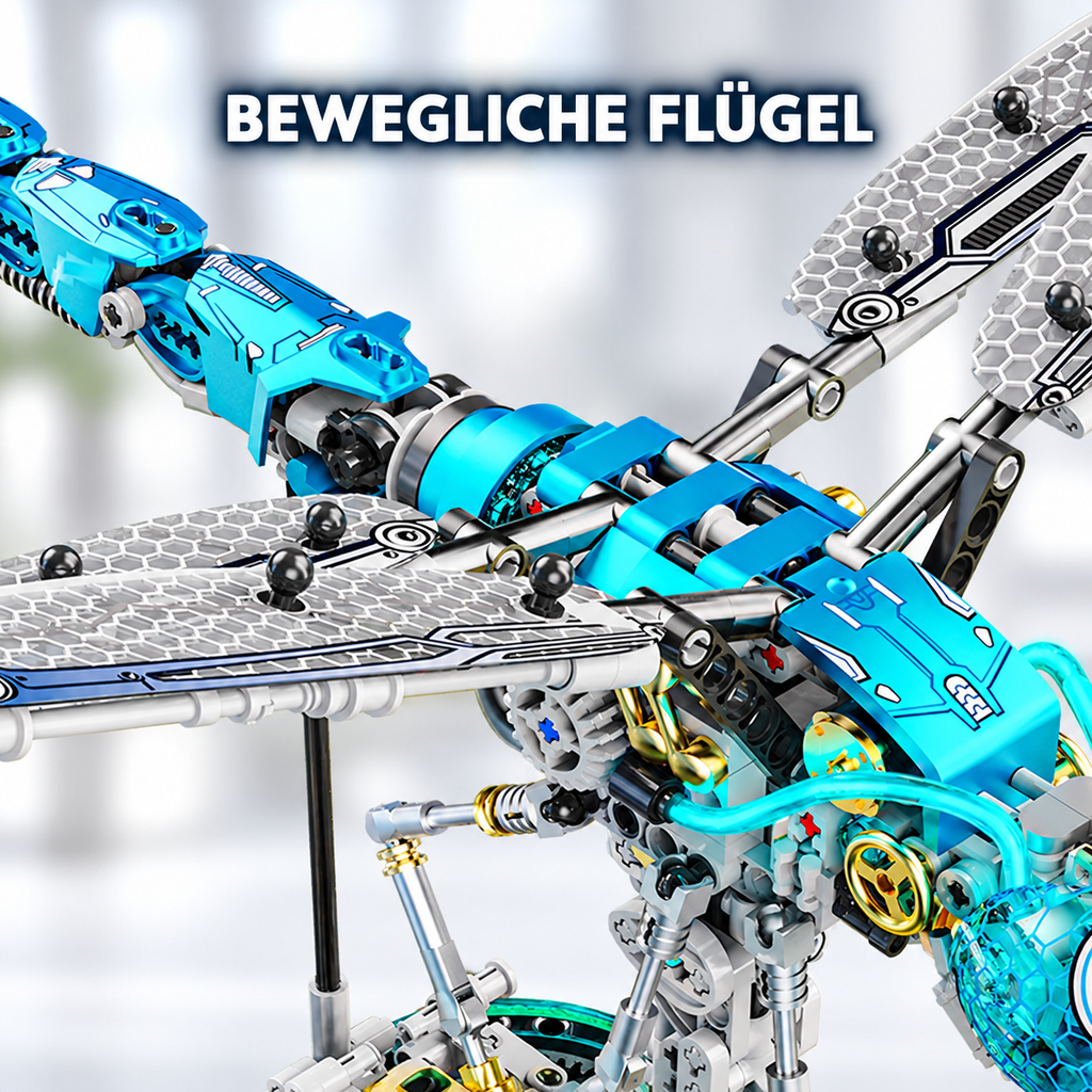 Mechanische Libelle Bausatz Technikbausatz