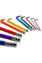 Inbusschlüssel-Satz Kugelkopf farbig 1,5 - 10 mm