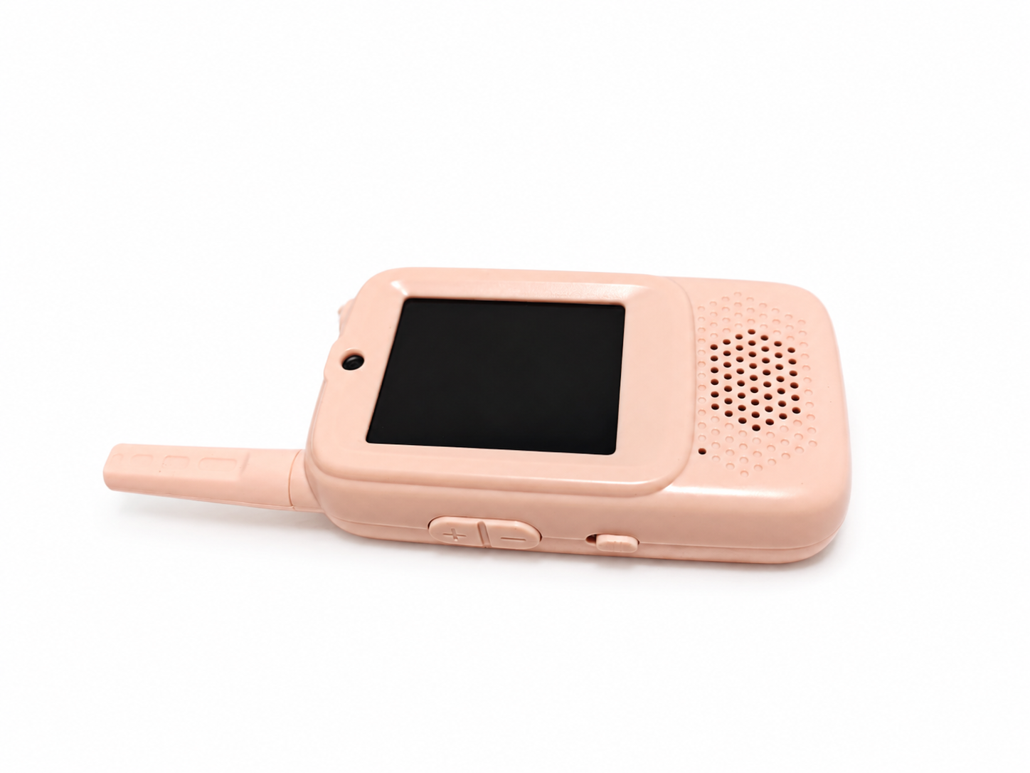 Einzelaufnahme von rosa Walkie Talkie