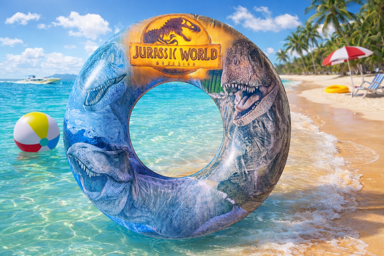 Schwimmreifen Donut Jurrasic World