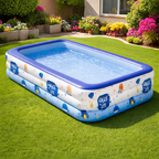 Familienpool Swimmingpool Aufblasbar XL - XXL 1,8 m - 3 m "Enjoy life"