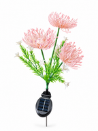 Solarleuchte Blume Gartendeko