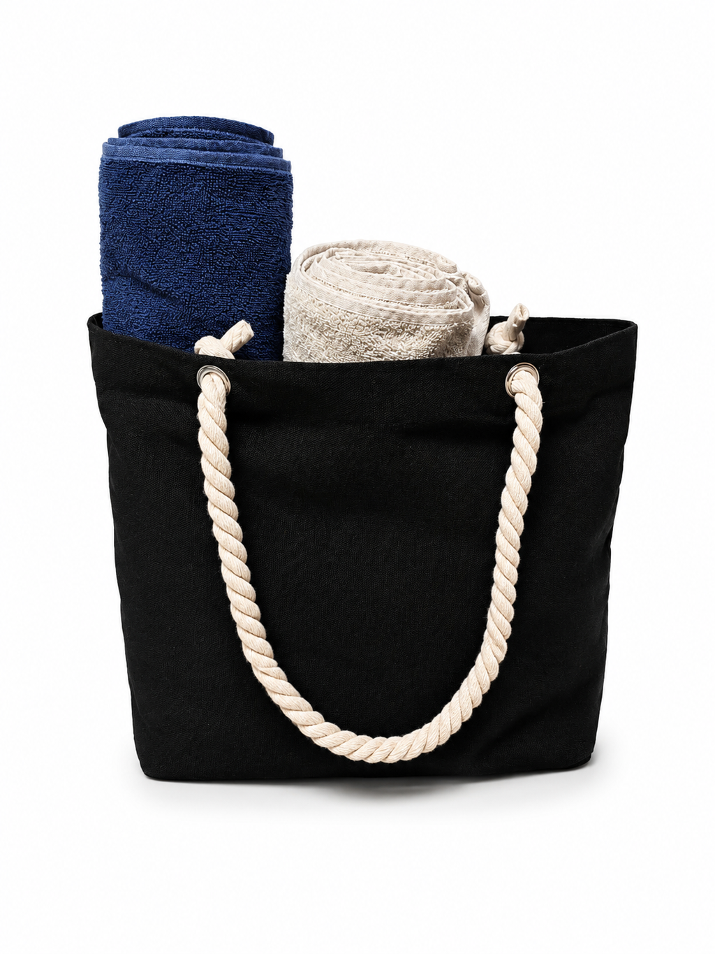 Smile Everyday Canvas Bag von hinten