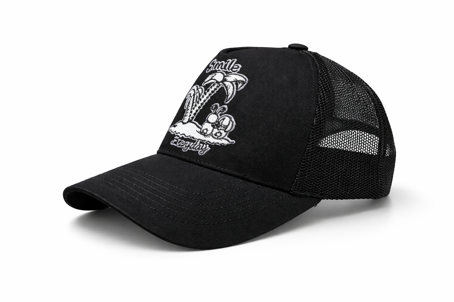 Cap Basecap Smile Everyday schwarz