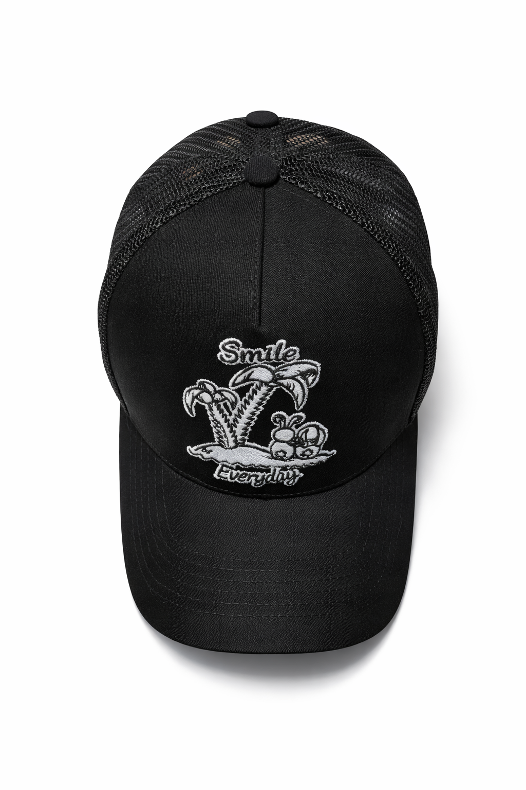Cap Basecap Smile Everyday schwarz