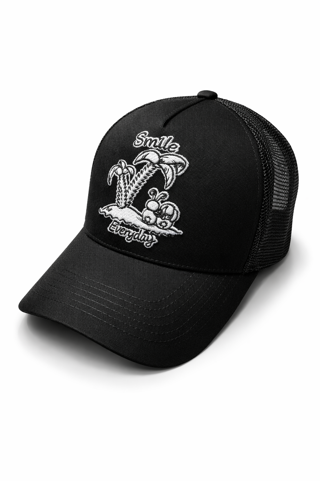Cap Basecap Smile Everyday schwarz