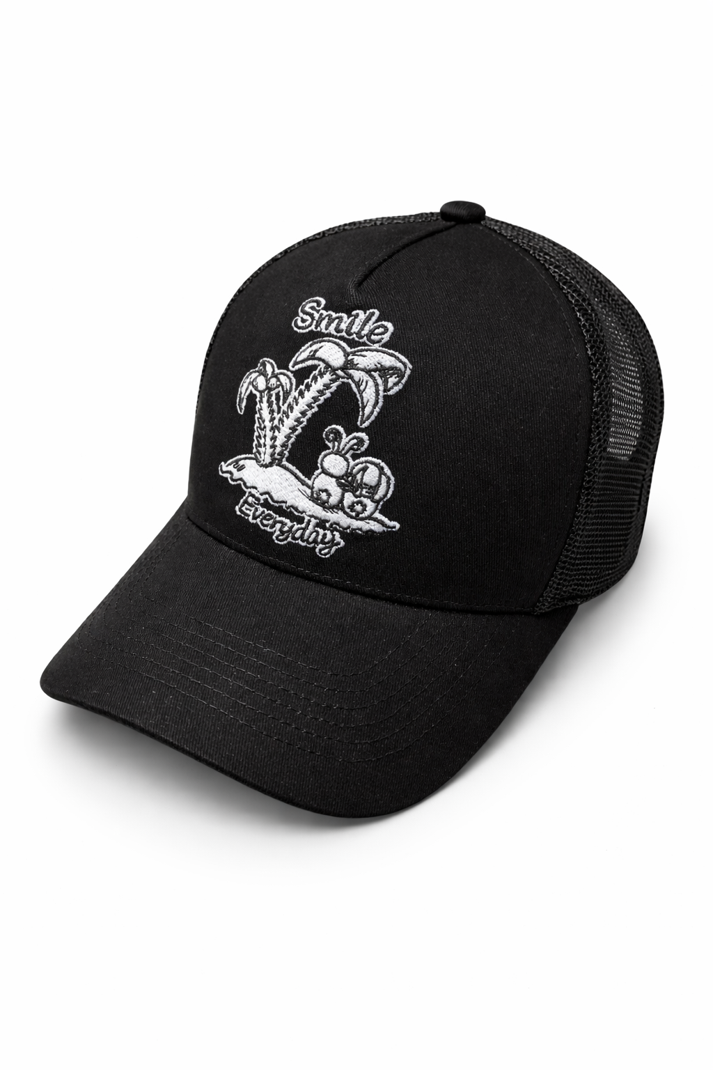 Cap Basecap Smile Everyday schwarz
