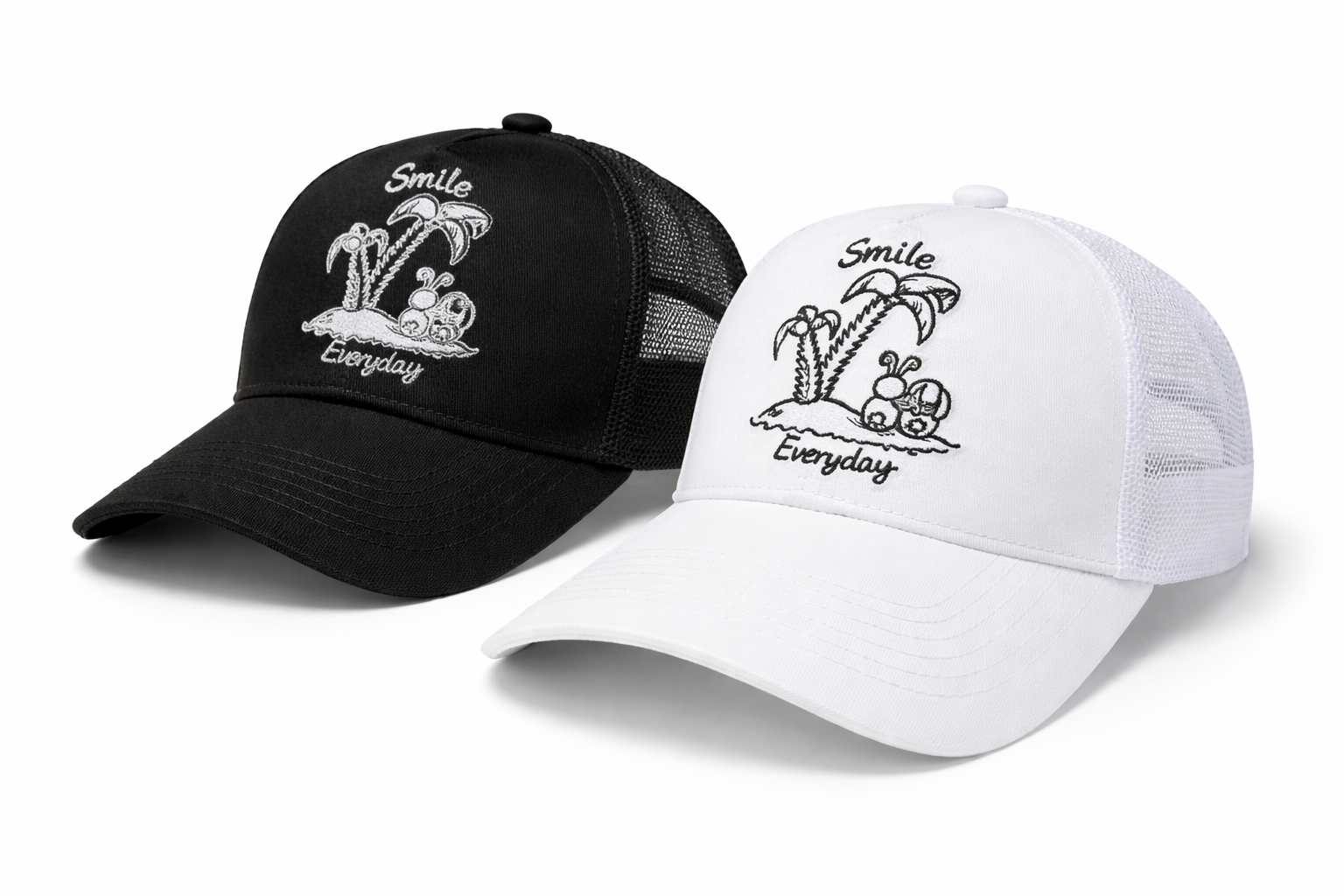Cap Basecap Smile Everyday schwarz