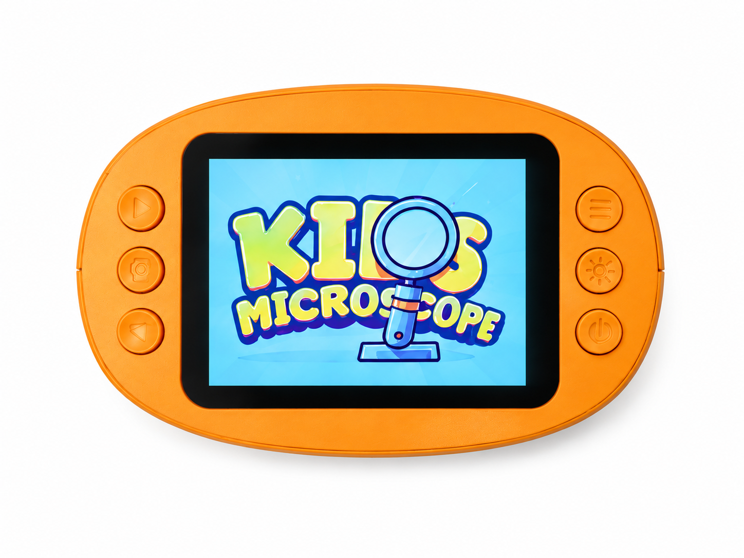 Seitenansicht eines Kinder Mikroskop