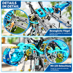 Mechanische Libelle Bausatz Technikbausatz
