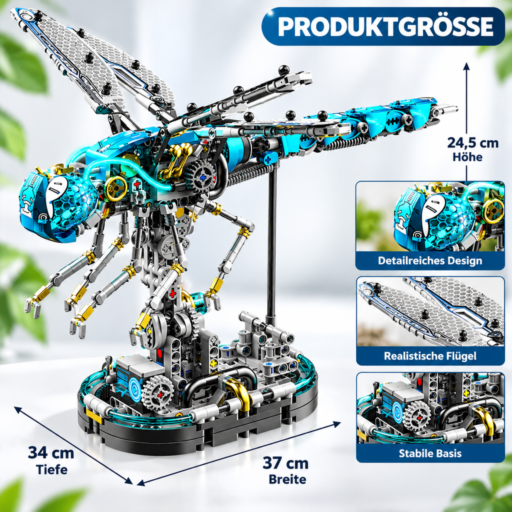 Mechanische Libelle Bausatz Technikbausatz