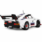Mould King Race Car von schräg hinten bgebildet