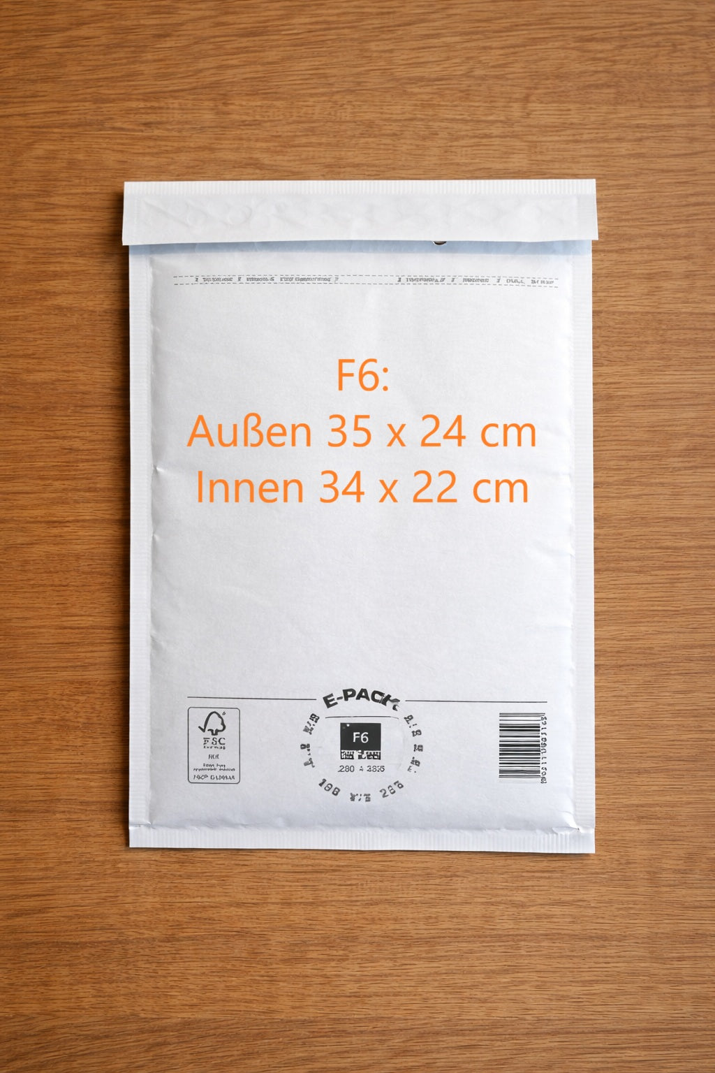 Selbstklebende Versandtasche Format F6