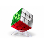 Speed Cube Zauberwürfel 3 x 3 magnetisch - metallische Spiegeloptik