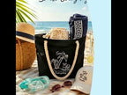 Strandtasche – Beach Bag mit Kordelgriffen